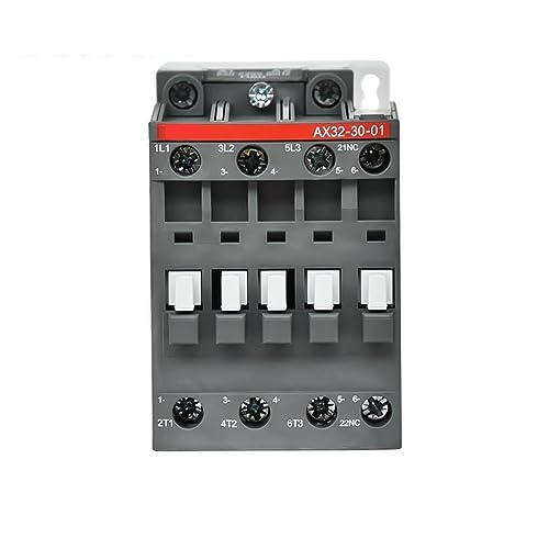 BVMKNI AX32-30-10 AX32-30-01 32A 3P AC-Schütz AX32-30-10 AX32-30-01 Spulenspannung AC220V AC110V AC24V AC380V (Farbe: AX32-30-10 AC24V)(Ax32-30-01 Ac24v) von BVMKNI