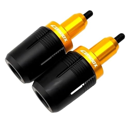 BVMKNI CB500X CB500F Rahmenschieber Passend for CB 500X 500F 2013-2023 Motorradauspuff Rahmenschieber Crash Falling Motorrad (A-Rot-CB500F)(A-Gold-CB500x) von BVMKNI