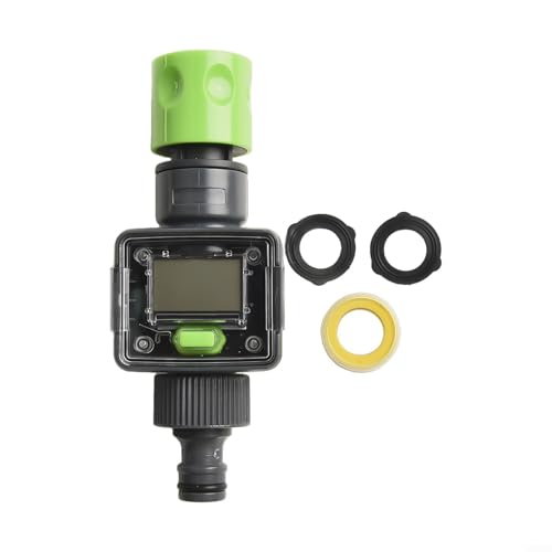 BVMKNI Digitaler Wasserdurchflussmesser for Gartenschläuche, 3/4-Zoll-Anschluss, Echtzeit-Durchflussmonitor mit LCD-Display for Bewässerungssysteme im Freien BVMKNI Digitaler Wasserdurchflussmesser for Gartenschläuche, 3/4-Zoll-Anschluss, Echtzeit-Durchflussmonitor mit LCD-Display for Bewässerungssysteme im Freien von BVMKNI