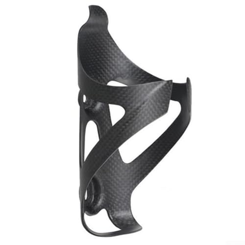 BVMKNI Flaschenhalter aus Vollcarbon for Fahrräder, leicht, for Mountainbikes und Rennräder, mit 74 mm Durchmesser, 3K-Textur, mattschwarzes Design (matt) von BVMKNI