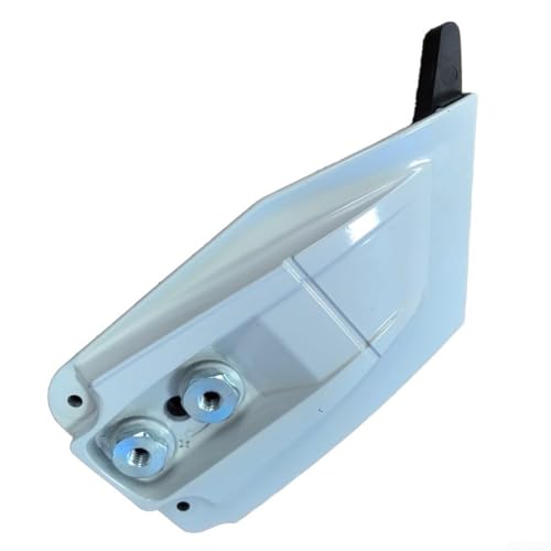 BVMKNI MS362 Kettensägen-Kettenradabdeckung, Ersatz for OEM 1142 656 1500, Metall-Schutzschild, Zubehör for Gartengeräte, weiß von BVMKNI