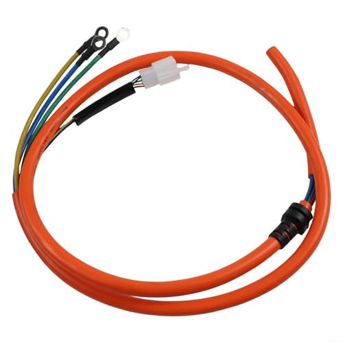 BVMKNI Motorverlängerungskabel, Phasenkabel aus reinem Kupfer for bürstenlosen Gleichstrommotor mit 400 W bis 4000 W for Elektrofahrräder, Roller, 1,2 m Länge (6 Quadrate)(6 Square) von BVMKNI