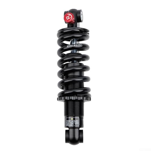 BVMKNI Mountainbike-Stoßdämpfer hinten, 150–190 mm Federweg, einstellbare Federung, MTB-Downhill-Bike-Dämpfer mit Rückprallvorspannungskontrolle (190 mm x 650)(190mm*650) von BVMKNI