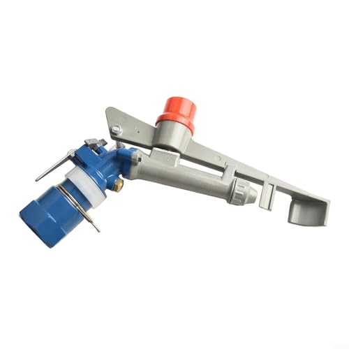 BVMKNI Sprinkler aus Zinklegierung, Bewässerungssystem for Bauerngärten, Wassersprüher mit einstellbarem Winkel for die Rasengartenlandwirtschaft, 1-Zoll-Gewinde von BVMKNI