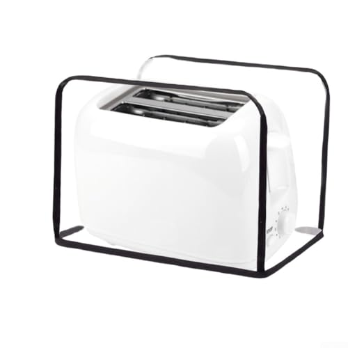 BVMKNI Toaster-Abdeckung for Scheiben, transparent, wasserdicht, staubdicht, Schutz for Küchengeräte, Zubehör, modernes Design, 30 x 24 x 24 cm von BVMKNI