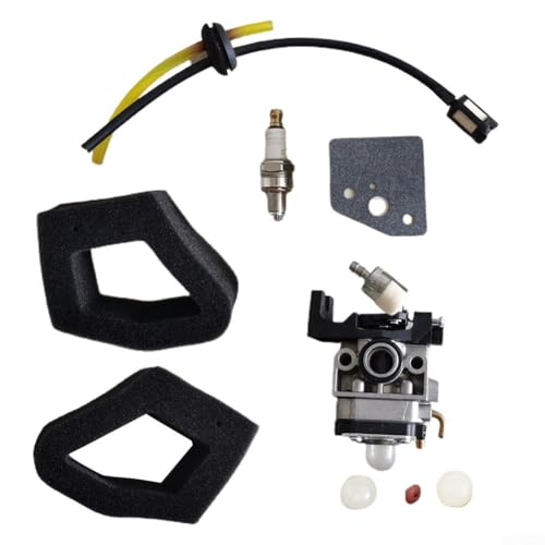 BVMKNI Vergaser-Kit for GX25 GX35 HHB25 ULT425 UMS425 UMK425 Motor-Rasentrimmer mit Luftfilter, Kraftstoffleitung, Tank, Tülle, Filterbirne BVMKNI Vergaser-Kit for GX25 GX35 HHB25 ULT425 UMS425 UMK425 Motor-Rasentrimmer mit Luftfilter, Kraftstoffleitung, Tank, Tülle, Filterbirne von BVMKNI