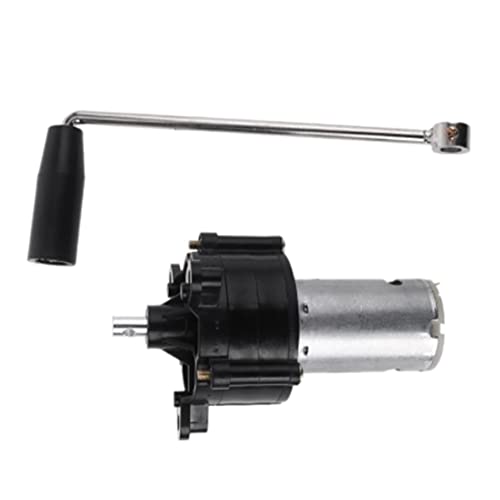 BVMKNI Wind Hydraulischer Generator Handkurbel Dynamo Miniatur Handkurbel Notfall Dynamo Motor Silber von BVMKNI