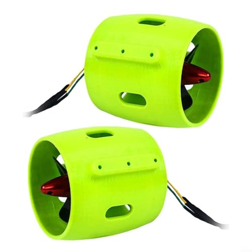Bürstenloser Unterwasser-Thrustermotor for Boote, 12-24 V, 20 A, elektrischer Antriebsmotor for Modellschiffe, Angelausrüstungsboote, Netzboote (1 Paar)(1 Pair) von BVMKNI