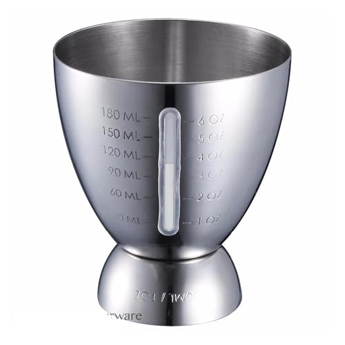 Cocktail-Jigger Gemessen Doppel Messbecher 1-6 Unzen Edelstahl von BVMKNI