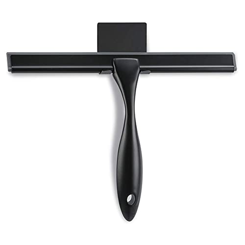 Dusche 10 Zoll (ca. 25,4 cm) Mattschwarz Geeignet for Badezimmer Duschtüren Spiegel von BVMKNI