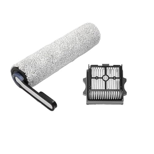 Kompatibel mit Tineco Kompatibel mit Floor Kompatibel mit ONE S5 Kompatibel mit Combo Cordless Nass-Trocken-Staubsauger Ersatzbürstenrolle und HEPA-Filter Ersatzteile (Plu (Dunkelgrau) von BVMKNI