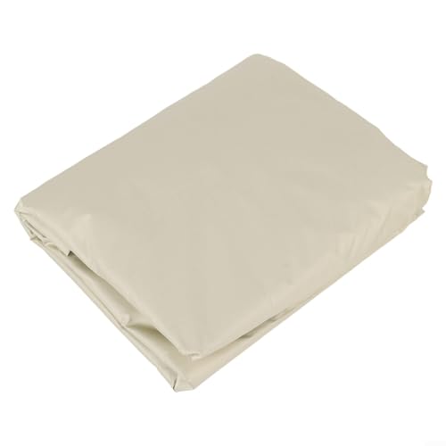 Schaukelbezug for den Außenbereich, 150 x 50 x 10 cm, wasserdichter Ersatzbezug for Terrassen- und Gartenstühle, Polyestergewebe for Dreisitzer-Schaukelstühle (Beige) von BVMKNI