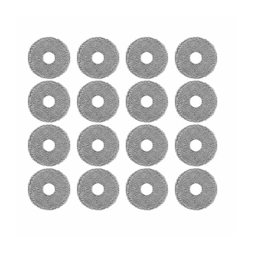 Staubsauger-Ersatzteile, Wischpads, Wischlappen, Ersatz-Wischtuch, Wischtuchteile kompatibel mit Dreame Bot L20 Ultra / X20 Pro. Wischpads (6 Stück) (16 Stück) von BVMKNI