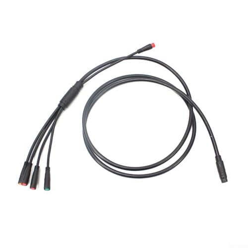 Wasserdichtes E-Bike-Kabel 1T5, for Controller mit Mehrspannungsunterstützung, schwarzes Kabel, farbcodierte Anschlüsse for Bremse, Display Wasserdichtes E-Bike-Kabel 1T5, for Controller mit Mehrspannungsunterstützung, schwarzes Kabel, farbcodierte Anschlüsse for Bremse, Display von BVMKNI