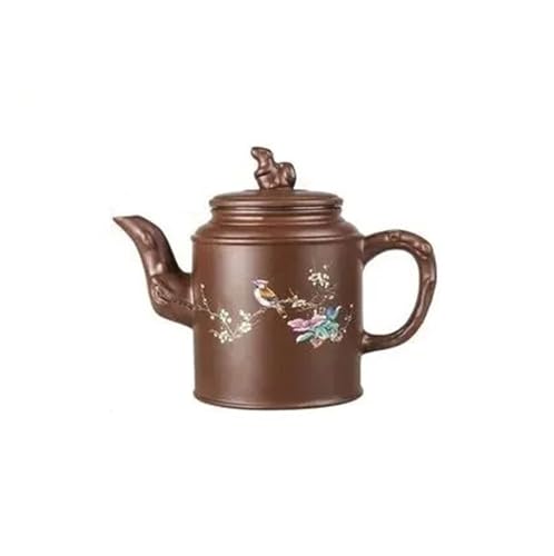Yixing Zisha Pot Edelstahlsieb große Kapazität Teekanne Blumentee Einzelkanne Teekanne Set Teekanne Home 550ml Tee(500mlteapot1filter16) von BVMKNI
