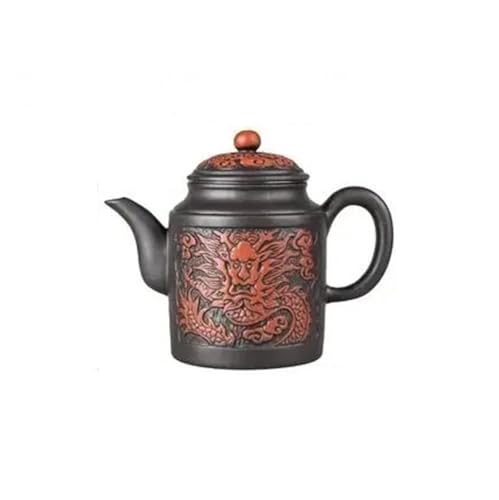 Yixing Zisha Pot Edelstahlsieb große Kapazität Teekanne Blumentee Single Kanne Teetasse Set Teekannen Home 550ml Tee(500mlteapot1filter13) von BVMKNI