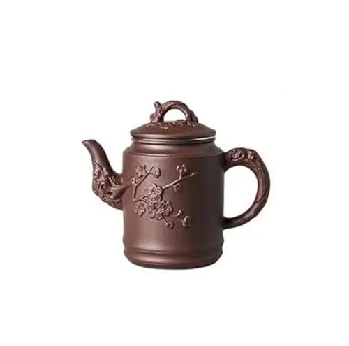 Yixing Zisha Pot Edelstahlsieb große Kapazität Teekanne Blumentee Single Kanne Teetasse Set Teekannen Home 550ml Tee(550ml teapot1filter3) von BVMKNI
