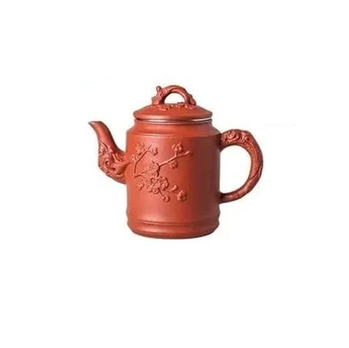 Yixing Zisha-Topf Edelstahl-Sieb Teekanne große Kapazität Blume Tee Einzeltopf Teetasse Wasserkocher Set Home 550 ml Tee (550 ml Topf 50 ml x 4 Tassen2) von BVMKNI