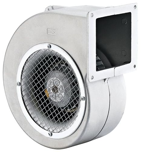 BDRAS Alu Radialgebläse Radialventilator Radillüfter Lüfter 90 m³h - 485 m³h Industrie-Radialventilator 230V – Aluminiumgehäuse – Lüfter mit Schutzgitter – Geschwindigkeitsregelbar (120-60) von BVN VENTILATION SYSTEMS & ELECTRICAL MOTORS