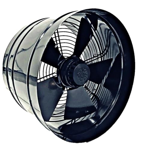 BVN VENTILATION SYSTEMS & ELECTRICAL MOTORS BORAX 250 mm Rohrventilator Axial Rohrlüfter Rohr Ventilator/Lüfter Zuluft Abluft von BVN VENTILATION SYSTEMS & ELECTRICAL MOTORS