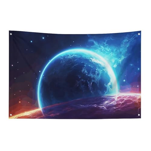 Saisonale Gartenflaggen Frühlingshausdekoration Stern Planet doppelseitige Hofflaggen für Outdoor Festival Dekoration Saisonale Gartenflaggen Frühlingshausdekoration Stern Planet doppelseitige Hofflaggen für Outdoor Festival Dekoration von BVNMT