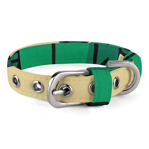 Verstellbares Hundehalsband, Kakteen, Haustierhalsband für kleine, mittelgroße Hunde und Katzen von BVNMT