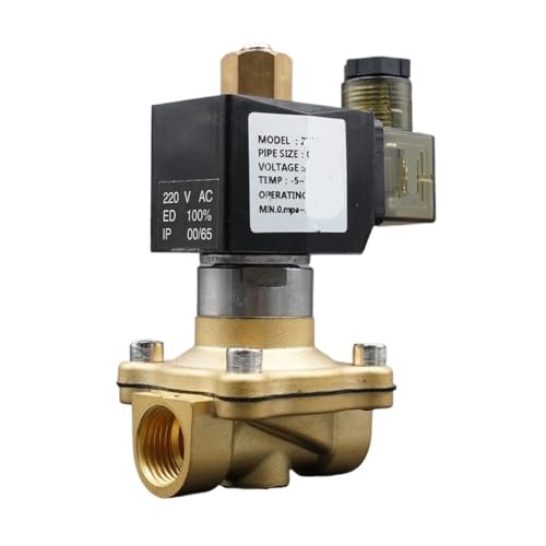 1 STÜCKE DC24V magnetventil 1/4 "3/8" 1/2 "3/4" schließer ventil messing wasserventil EPDM VITON dichtung hohe temperaturbeständigkeit(DC24V-EPDM,1.5 Inch) von BVTUCMDY