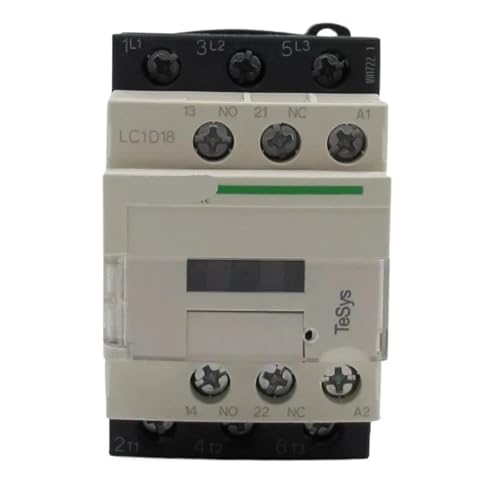 1Pcs TeSys D 3-ploe Schütze-Motor Control Kategorie AC-3 LC1D18 * 7C AC24V-380V 18A 50/60HZ(LC1D18B7CC7 36V) von BVTUCMDY