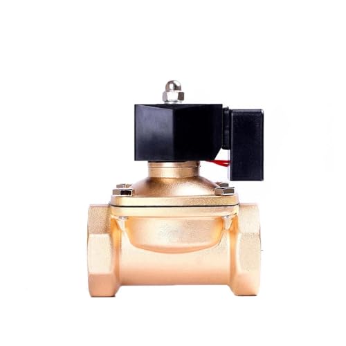 2" normalerweise geschlossenes Messing 24VDC 12VDC 110VAC 220v nicht-thermisches Magnetventil 24 Stunden funktionierendes Magnetventil(12VDC) von BVTUCMDY