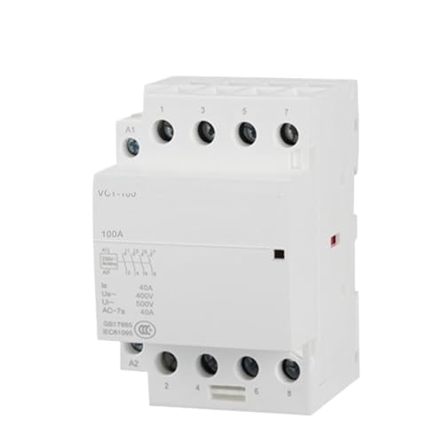 BCH8-100 VCT-100A 4P 4NO DIN-Schiene Modulare Haushalts-AC-Magnetschütz 1Pcs(AC110V 4NO) von BVTUCMDY