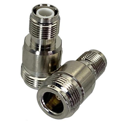 BVTUCMDY 1Pcs Stecker N zu RP TNC Stecker & Weibliche Jack Gerade RF Adapter Konverter Koaxial Kabel Terminals(N F to RP TNC F) von BVTUCMDY