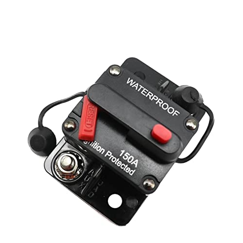 BVTUCMDY 30A 40A 50A 60A 70A 80A 100A 120A 150A 200A 250A 300A AMP Circuit Breaker Sicherung Reset 12-48V DC Auto Boot Auto Wasserdicht(30a) von BVTUCMDY