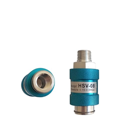 BVTUCMDY HSV-08 pneumatischer Handschieber, mechanischer Ventilschieber, pneumatischer Schalter, pneumatischer Komponentenfilter, manueller Schalter(HSV-15) von BVTUCMDY