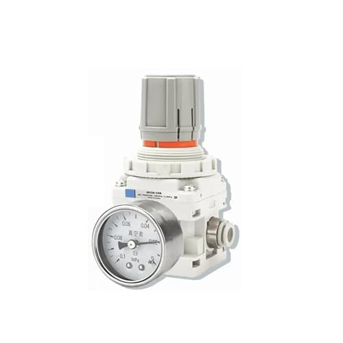 BVTUCMDY Regler IRV10/IRV20-C06/C08 IRV10-C06 IRV20-C06 Regler Druckminderventil mit Halterung Manometer(IRV10-C06 T2) von BVTUCMDY