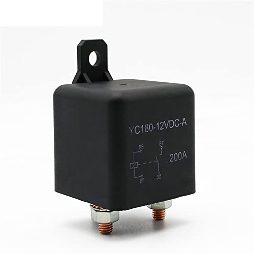 BVTUCMDY Startrelais RL280 200A 12V 24V 48V 60V 72V Leistungsauto Kfz-Relais Großes schweres Starter-Startrelais for hohe Strombelastung(100A 60V) von BVTUCMDY