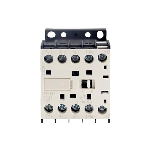 Kleine DC LP1K06 Mini Typ Schütz Spannung 220V 0610 0608 0601 12/24/36/48/110V 1Pcs(0601 24V) von BVTUCMDY