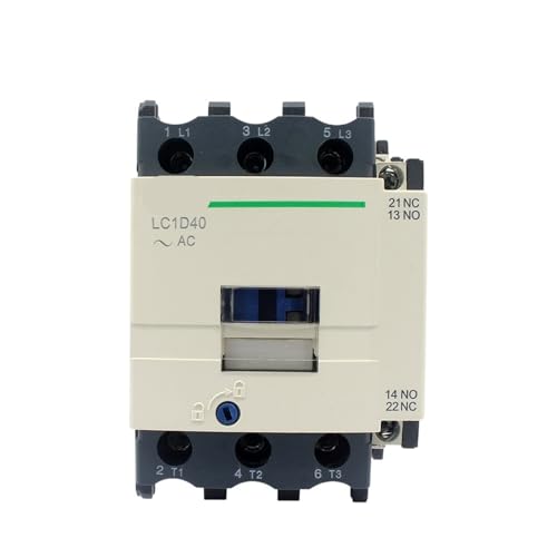 BVTUCMDY LC1-D40 3P + No + Nc Modulares AC/DC-Schütz Motot-Schutz 40A Elektrisches Magnetschütz Auto Winche 1St(24V) von BVTUCMDY