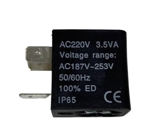 Magnetventilspule AC220V CDA092A DC24V CDA092B AC24V CDA092E Innendurchmesser 9mm(AC220V 3.5VA) von BVTUCMDY