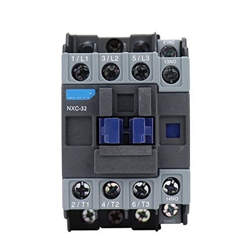 NXC-32 Schütz 32A AC 24V 36V 48V 110V 127V 220V 380V 415V Kann mit Thermorelaisprodukten ausgestattet werden 1Pcs(Ac 110v) von BVTUCMDY
