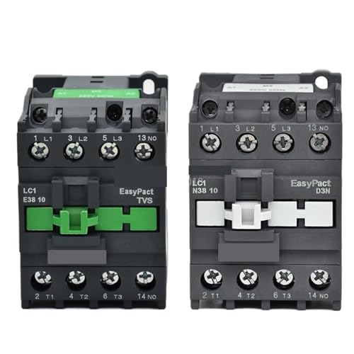 Schütze 220 V LC1E3810M5N 38 A 50 Hz, aktualisiert auf LC1N3810M5N Circuit Multi Contact Electric, 1 Stück Schütze 220 V LC1E3810M5N 38 A 50 Hz, aktualisiert auf LC1N3810M5N Circuit Multi Contact Electric, 1 Stück von BVTUCMDY