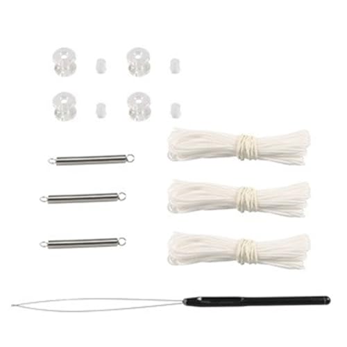 BWANGIAO Reparaturset für Plissees für Wohnmobile, Set zum Neubespannen von Fensterrollos für Tag und Nacht von BWANGIAO