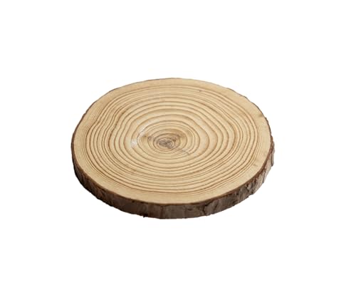 Runde Basis aus Holz mit Rinde für den Abdruck der Hände – Scheiben aus Naturholz – ideal für den Abdruck der Hände – Durchmesser 15,5 cm – auch verwendbar als Tischdekoration, Pflanzgefäß Runde Basis aus Holz mit Rinde für den Abdruck der Hände – Scheiben aus Naturholz – ideal für den Abdruck der Hände – Durchmesser 15,5 cm – auch verwendbar als Tischdekoration, Pflanzgefäß von BWAY