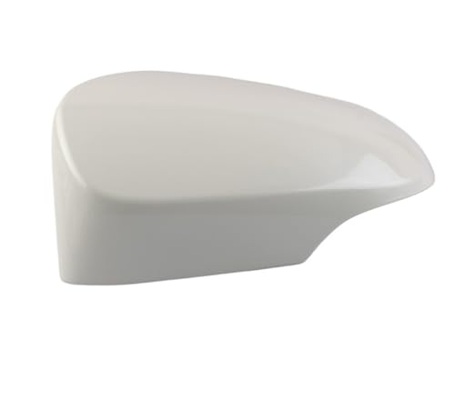 BWBVHRHZY 1 stücke Auto Rechte Seite Spiegel Silber Abdeckung ABS Kappe for 2014-2019 Fit for Toyota Corolla(Left Pearl White) von BWBVHRHZY