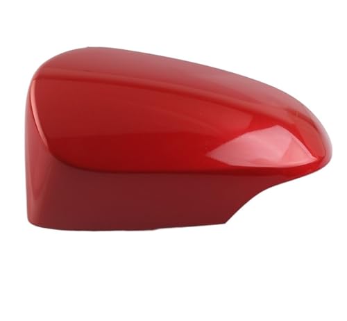 BWBVHRHZY 1 stücke Auto Rechte Seite Spiegel Silber Abdeckung ABS Kappe for 2014-2019 Fit for Toyota Corolla(Left Red) von BWBVHRHZY