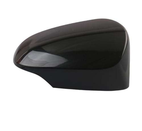 BWBVHRHZY 1 stücke Auto Rechte Seite Spiegel Silber Abdeckung ABS Kappe for 2014-2019 Fit for Toyota Corolla(Right Black) von BWBVHRHZY
