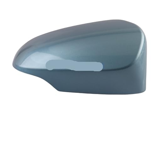 BWBVHRHZY 1 stücke Auto Rechte Seite Spiegel Silber Abdeckung ABS Kappe for 2014-2019 Fit for Toyota Corolla(Right Blue) von BWBVHRHZY
