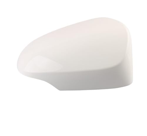 BWBVHRHZY 1 stücke Auto Rechte Seite Spiegel Silber Abdeckung ABS Kappe for 2014-2019 Fit for Toyota Corolla(Right Super White) von BWBVHRHZY
