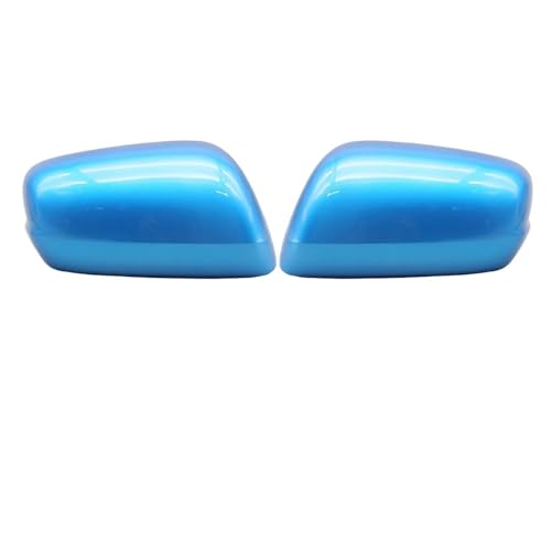 BWBVHRHZY 2Pcs Fit for Honda Fit Jazz GE6 GE8 2009 2010 2011 2012 2013 Auto Externe Rückspiegel Shell gehäuse Abdeckung Flügel Seite Spiegel Kappe(Blue LH RH) von BWBVHRHZY