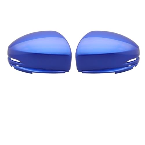 BWBVHRHZY 2Pcs Fit for Honda Fit Jazz GK5 2014 2015 2016 2017 2018 2019 Rückspiegel Abdeckung Shell Spiegel Gehäuse außerhalb Tür Flügel Spiegel(Blue LH RH) von BWBVHRHZY