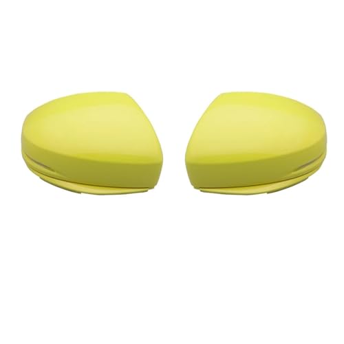 BWBVHRHZY 2Pcs Fit for Honda Fit Jazz GK5 2014 2015 2016 2017 2018 2019 Rückspiegel Abdeckung Shell Spiegel Gehäuse außerhalb Tür Flügel Spiegel(Yellow LH RH) von BWBVHRHZY